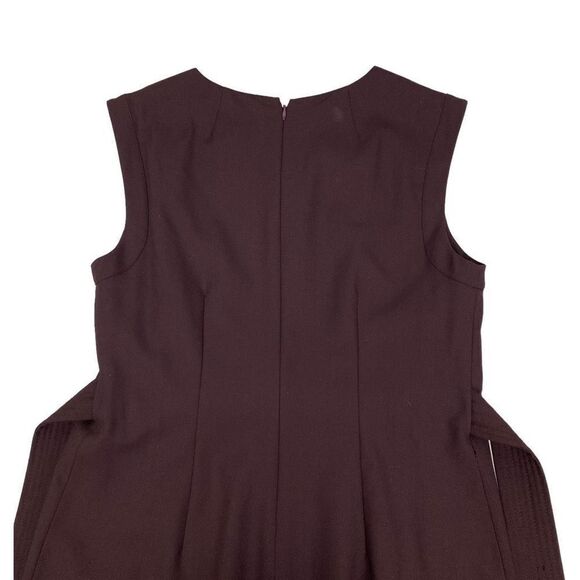 J. Crew Women's Italian Wool Crepe Belted Dress size 10 - Picture 4 of 9